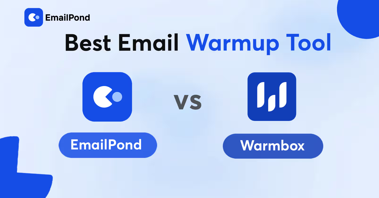 EmailPond vs Warmbox email warmup tool comparison for 2026